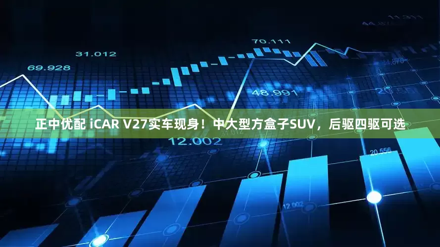 正中优配 iCAR V27实车现身!中大型方盒子SUV,后驱四驱可选