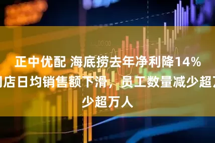 正中优配 海底捞去年净利降14%:同店日均销售额下滑,员工数量减少超万人